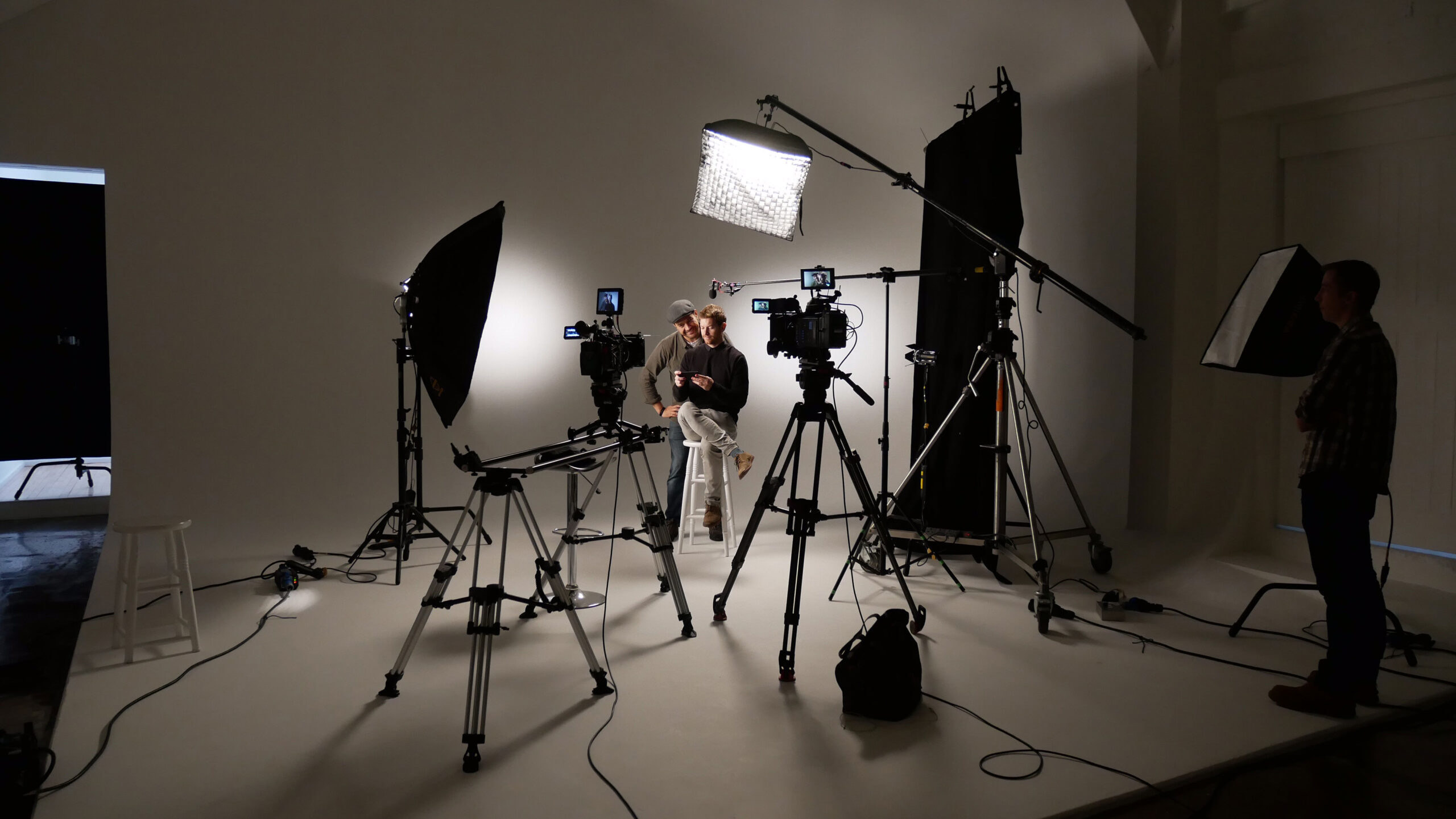 Behind the scenes — Jez Smith on a film production