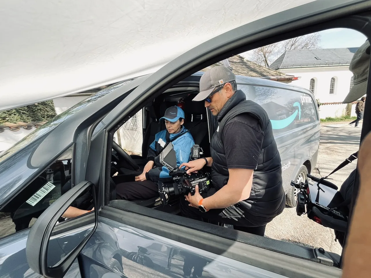 Jez Smith on set - behind the scenes 56