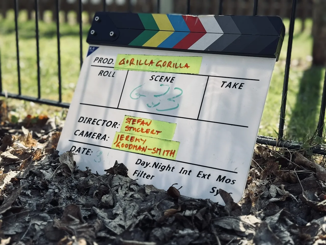 Jez Smith on set - behind the scenes 102